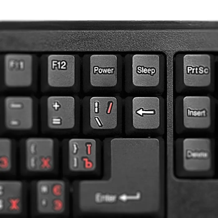 Tastatura SVEN Standard 303 Power / USB+PS/2 / Black