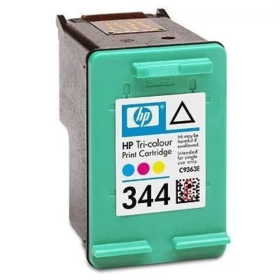 HP 344 (C9363EE) Tri-colour Ink Cartridge for HP DESKJET : 5740, 5740p, 5745, 5940, 6520, 6540, 6540d, 6540dt, 6620, 6840, 6840dt, 6843, 6848, 6940, 6940dt, 6980, 9800, 9800d, 560 p.