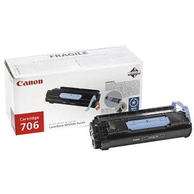 Laser Cartridge Canon 706 B (0264B002), black (5000 pages) for MF6530, 6540, PL6550, 6560, 6580, 6560
