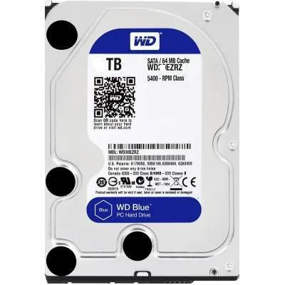 3.5” HDD 1.0TB  Western Digital WD10EZEX Caviar® Blue™, CMR Drive, 7200rpm, 64MB, SATAIII