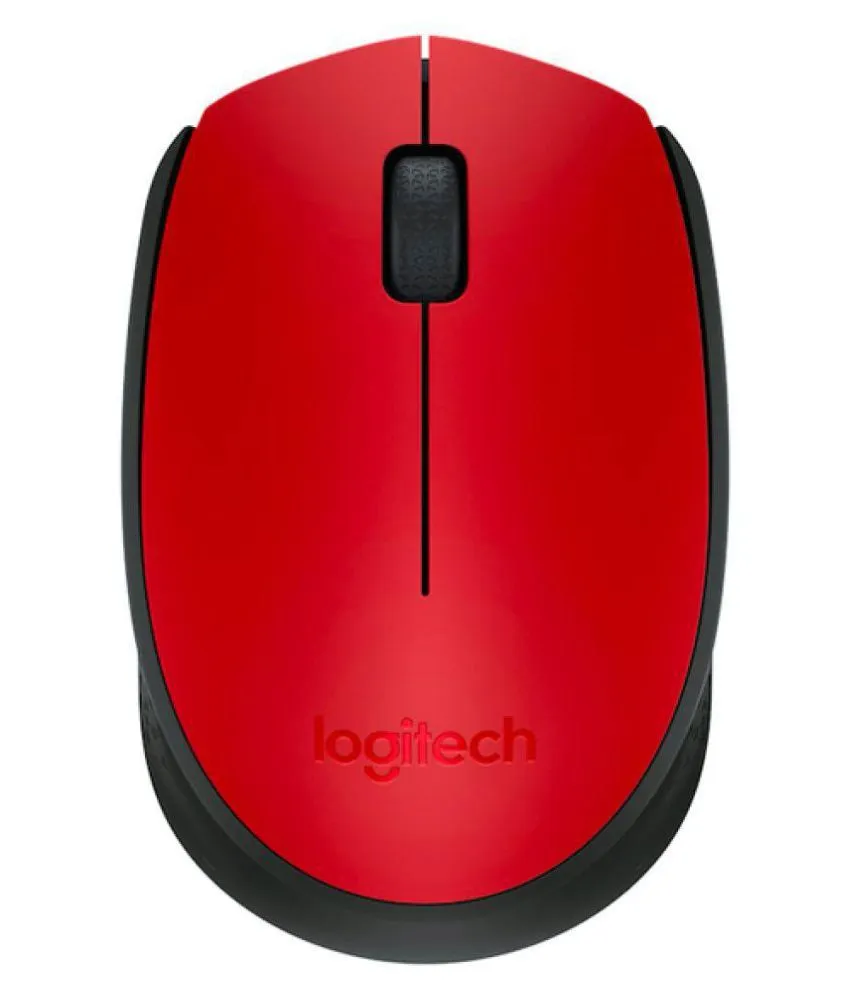 Mouse Wireless Logitech M171 / Optical  / Nano receiver / Red