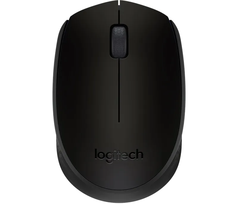 Logitech Wireless Mouse M171 Black, Optical Mouse for Notebooks, Nano receiver,  Black, Retail
