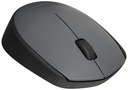 Logitech Wireless Mouse M170 Grey, Optical Mouse for Notebooks, Nano receiver,  Grey, Retail