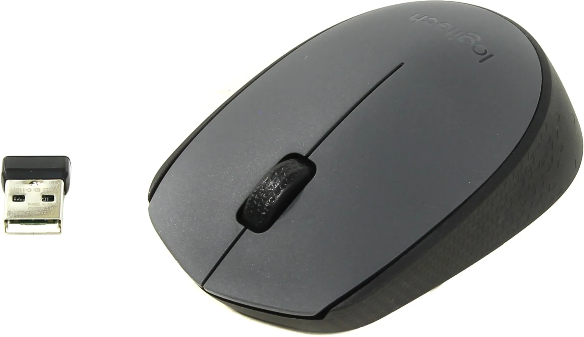 Logitech Wireless Mouse M170 Grey, Optical Mouse for Notebooks, Nano receiver,  Grey, Retail