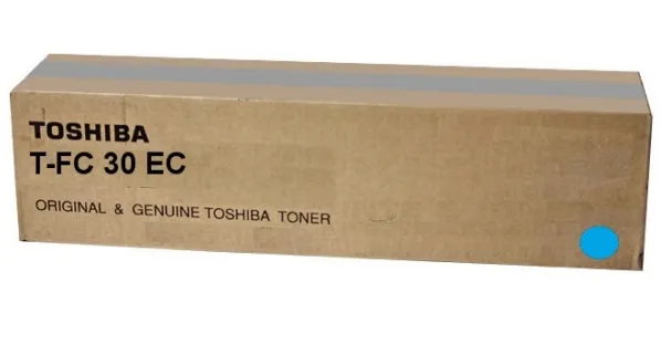 Toner Toshiba T-FC30EC Cyan, (xxxg/appr. 28 000 pages 10%)  for e-STUDIO 2051C/2551C/2050C/2550C