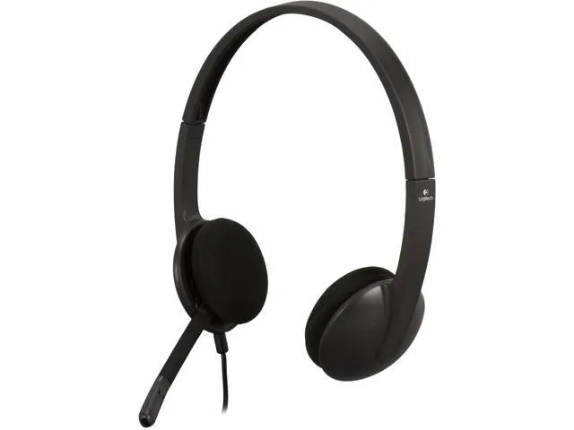 Casti Logitech USB H340