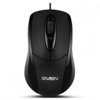 SVEN RX-110, Optical Mouse, 1000 dpi, USB, Black