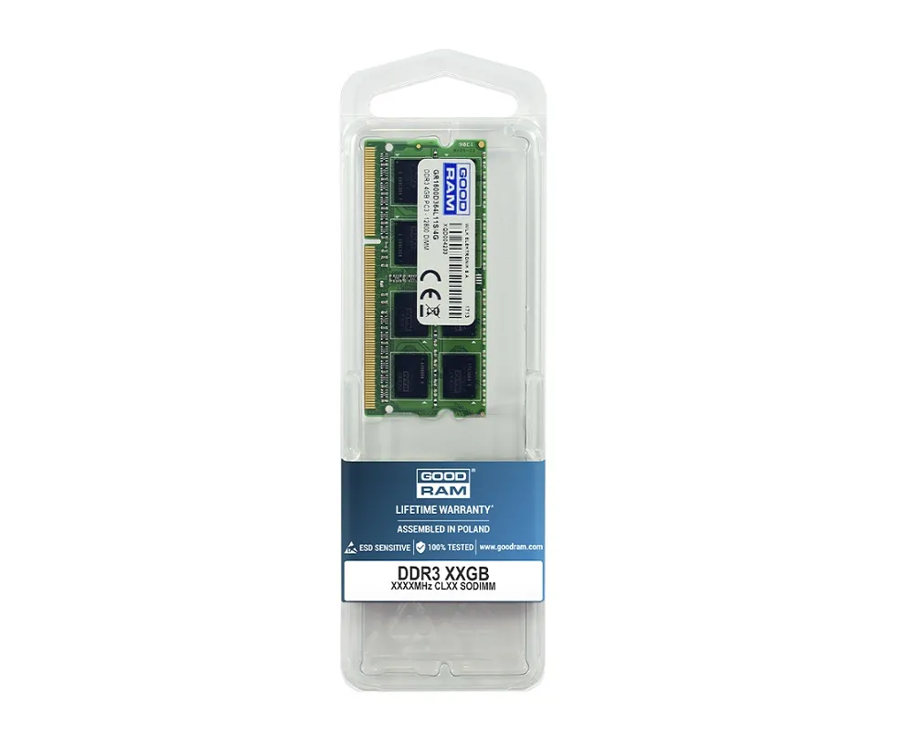 Memorie operativa GOODRAM DDR3-1600 SODIMM 8GB