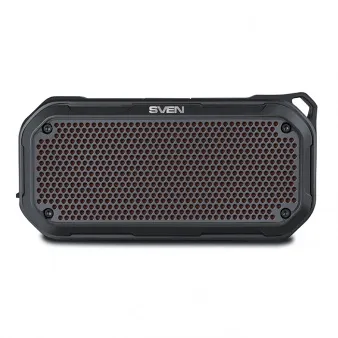 Boxa portabila SVEN PS-240, Black / 12W / Bluetooth / FM / USB / microSD / 2000mA*h