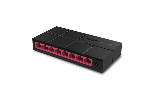 MERCUSYS MS108G  8-port Gigabit Switch, 8 10/100/1000M RJ45 ports, plastic case
