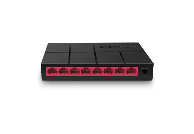 MERCUSYS MS108G  8-port Gigabit Switch, 8 10/100/1000M RJ45 ports, plastic case