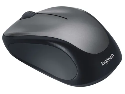 Logitech Wireless Mouse M235 Silver, Optical Mouse, Nano receiver, Silver/Black, Retail