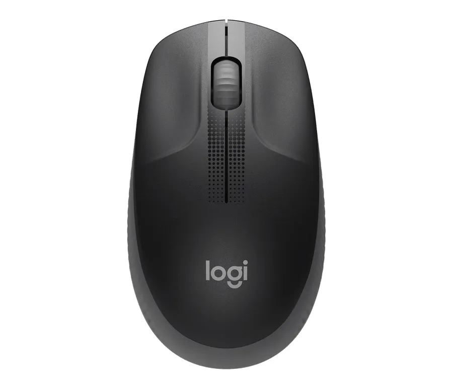 Logitech Wireless Mouse M190 Full-size - CHARCOAL - 2.4GHZ - EMEA - M190