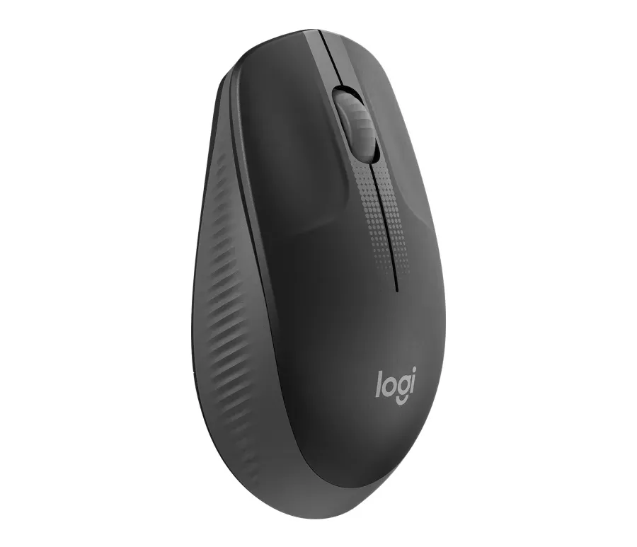 Logitech Wireless Mouse M190 Full-size - CHARCOAL - 2.4GHZ - EMEA - M190