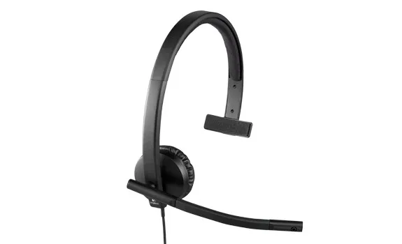 Casti Logitech H570e / Mono / Black