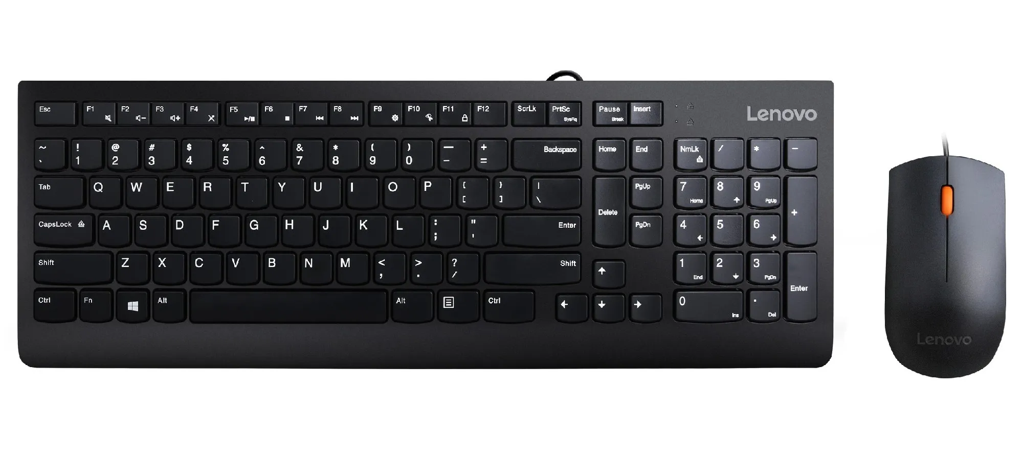 Tastatura si Mouse Lenovo 300 USB Combo
