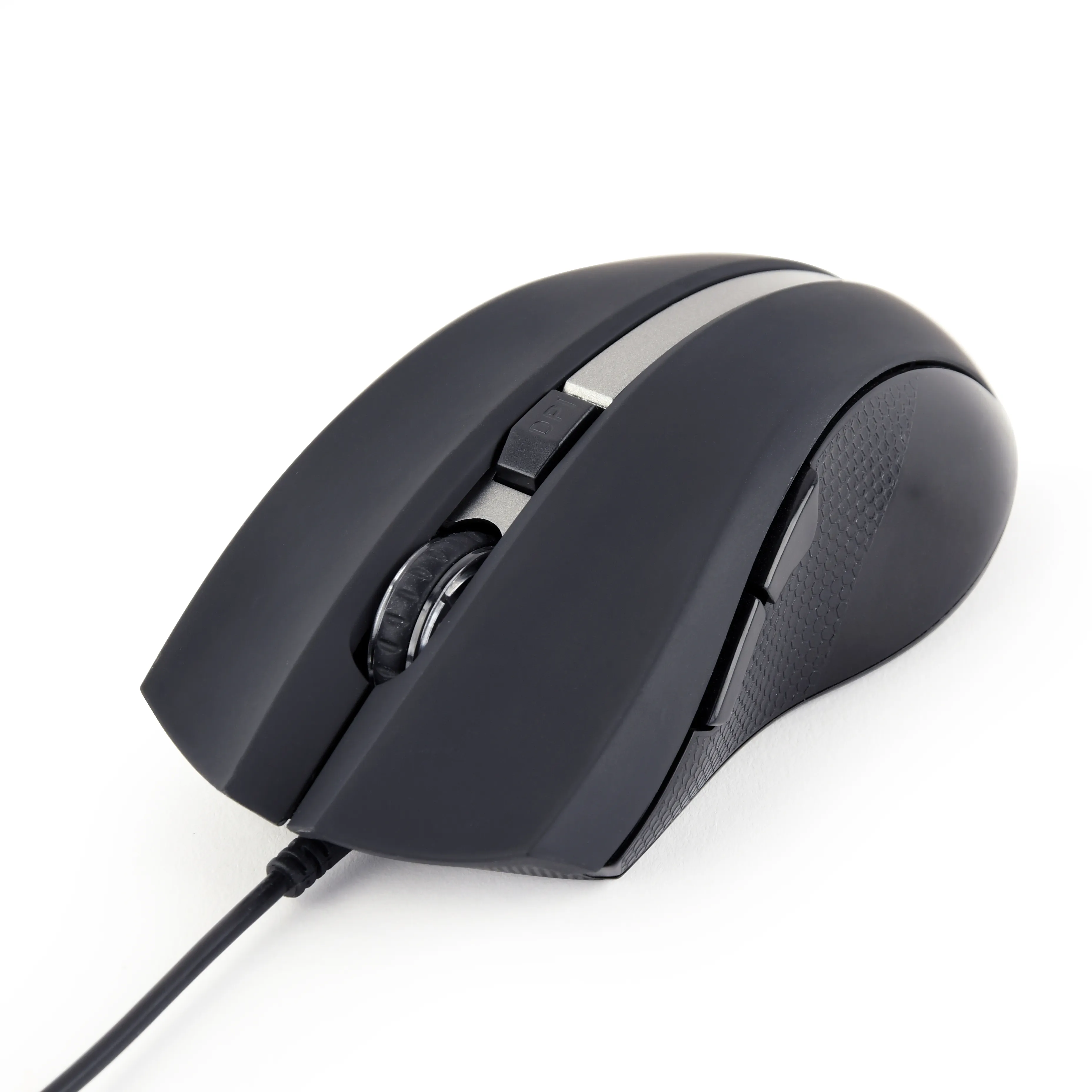 Gembird MUS-GU-02, 6-button G-laser mouse with scroll wheel, 800-2400dpi, USB, Black