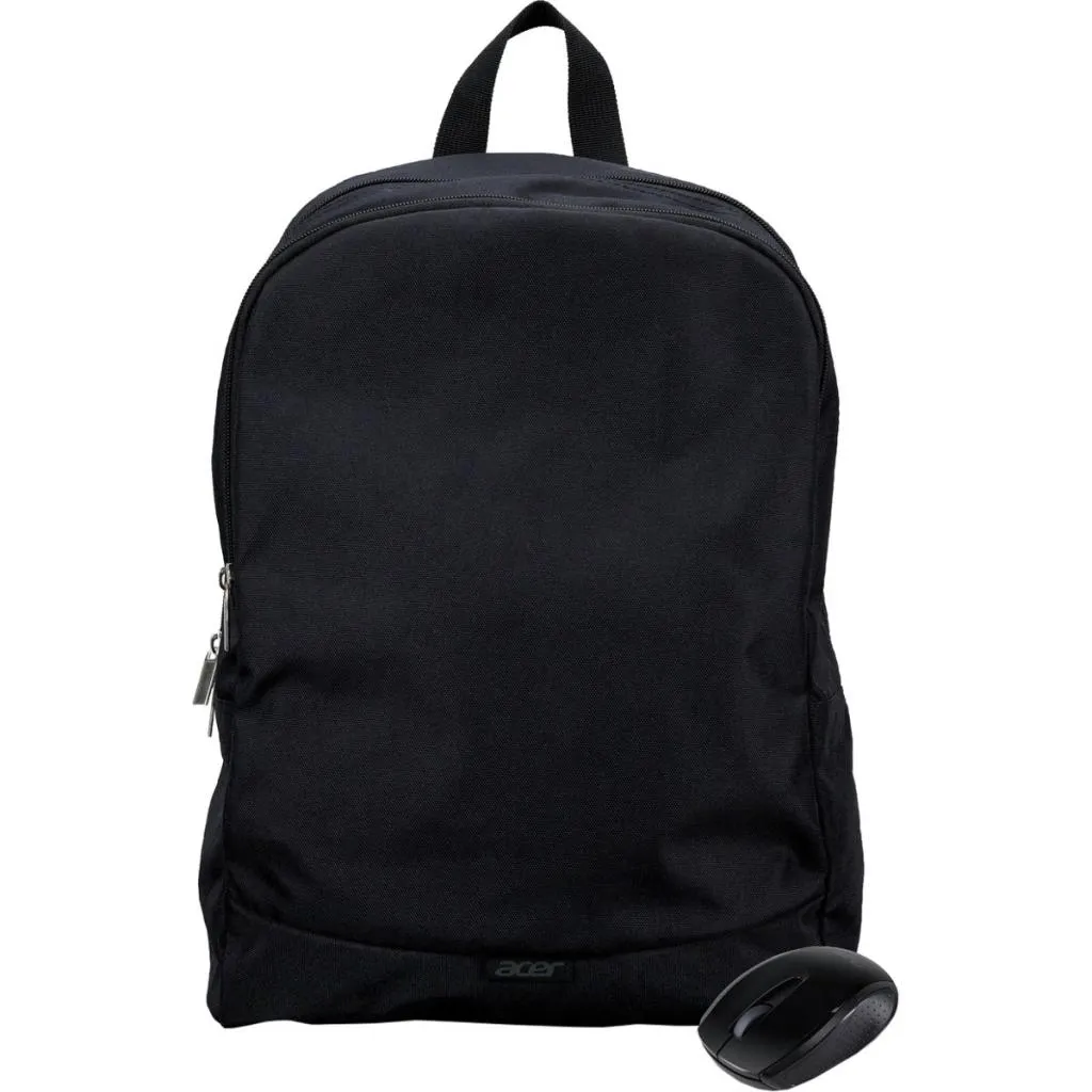 15” NB Backpack  ACER and Mouse - STARTER KIT 15.6” ABG950  Backpack black and Wireless mouse black