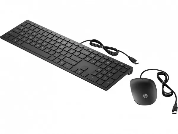 Tastatura si mouse HP Pavilion 400, Black