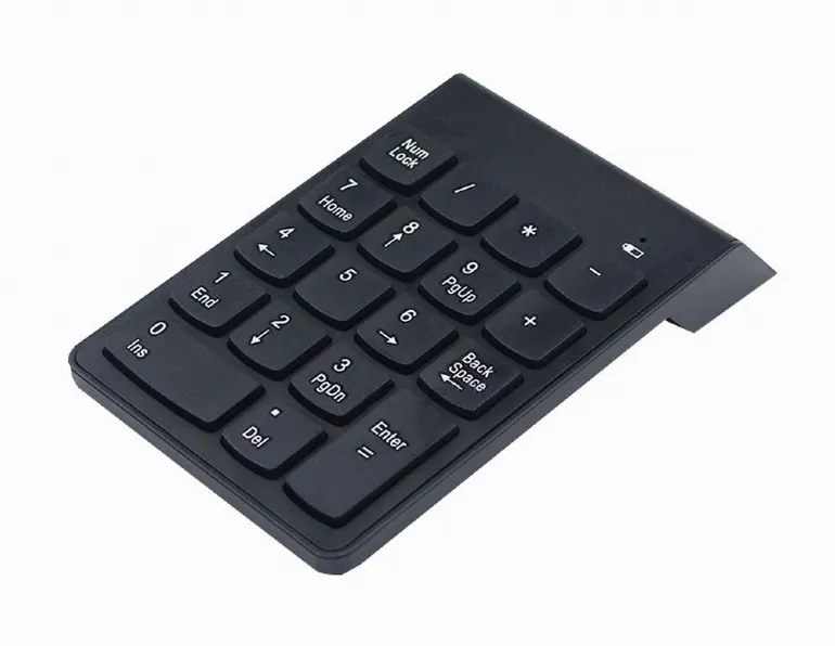 Wireless Keypad Gembird KPD-W-02 / 18 keys / USB / Black
