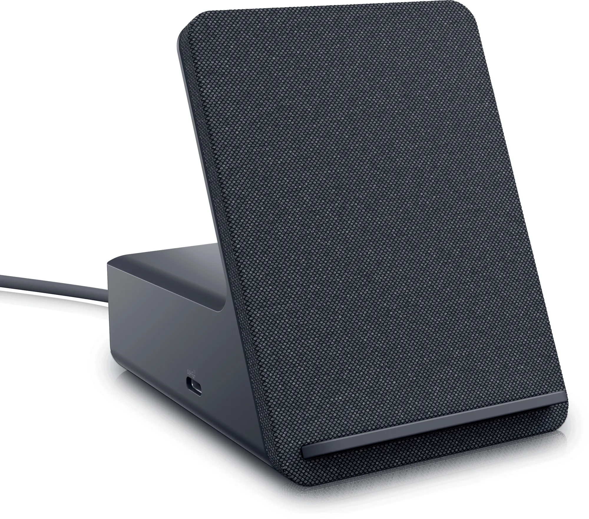 Dell Dual Charge Dock HD22Q, 130W - 4 x USB 3.2 Gen 1 Type A, 1 x USB-C 3.2 Gen 2 with Power Delivery, 1 x HDMI, 1 x DP, Gigabit Ethernet RJ45, Qi Wireless Charging, Support 4K - 60 Hz (Dual Display ).