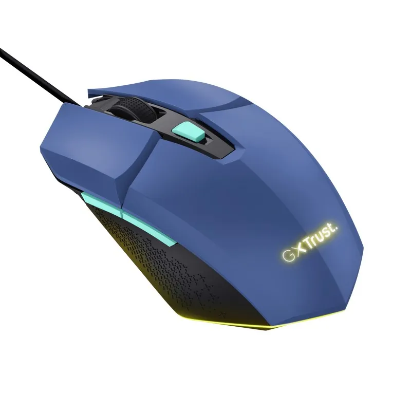 Mouse Gaming Trust GXT 109B FELOX, USB, Blue