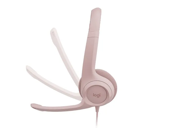 Casti Logitech USB H390, Rose