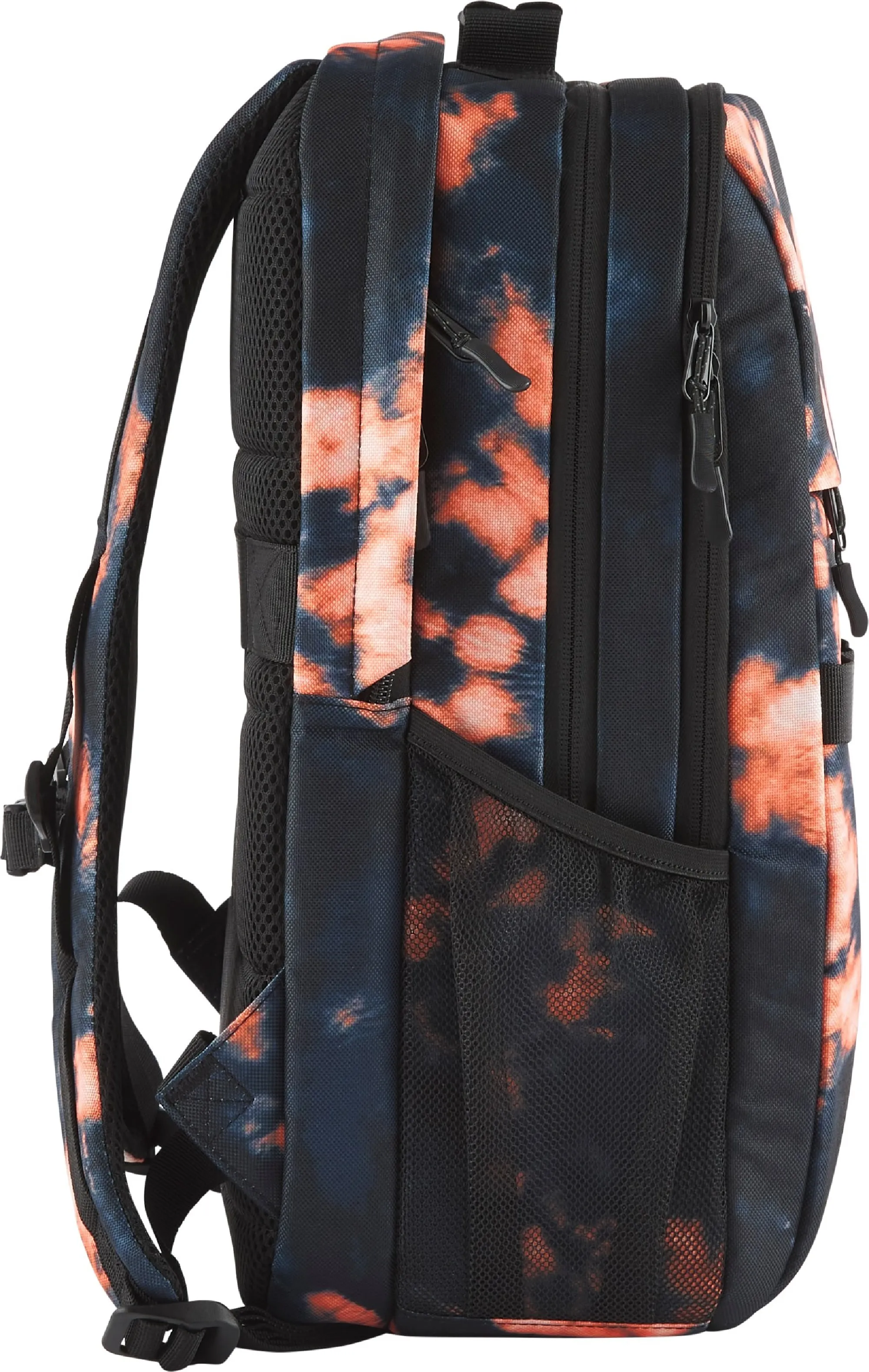 16.1” NB Backpack - HP Campus XL Tie Dye Backpack - Extra-Padded Floating Laptop Pocket, a Double-Coil, Lockable Zipper, Rain-repellant Material.