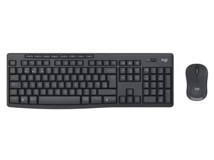 Wireless Tastatura si Mouse Logitech MK370 Combo for Business, Graphite