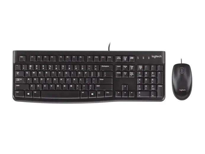 Tastatura si Mouse Logitech MK120, Black