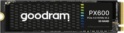 M.2 NVMe SSD GOODRAM PX600 Gen2 / 1.0TB / 3D NAND TLC