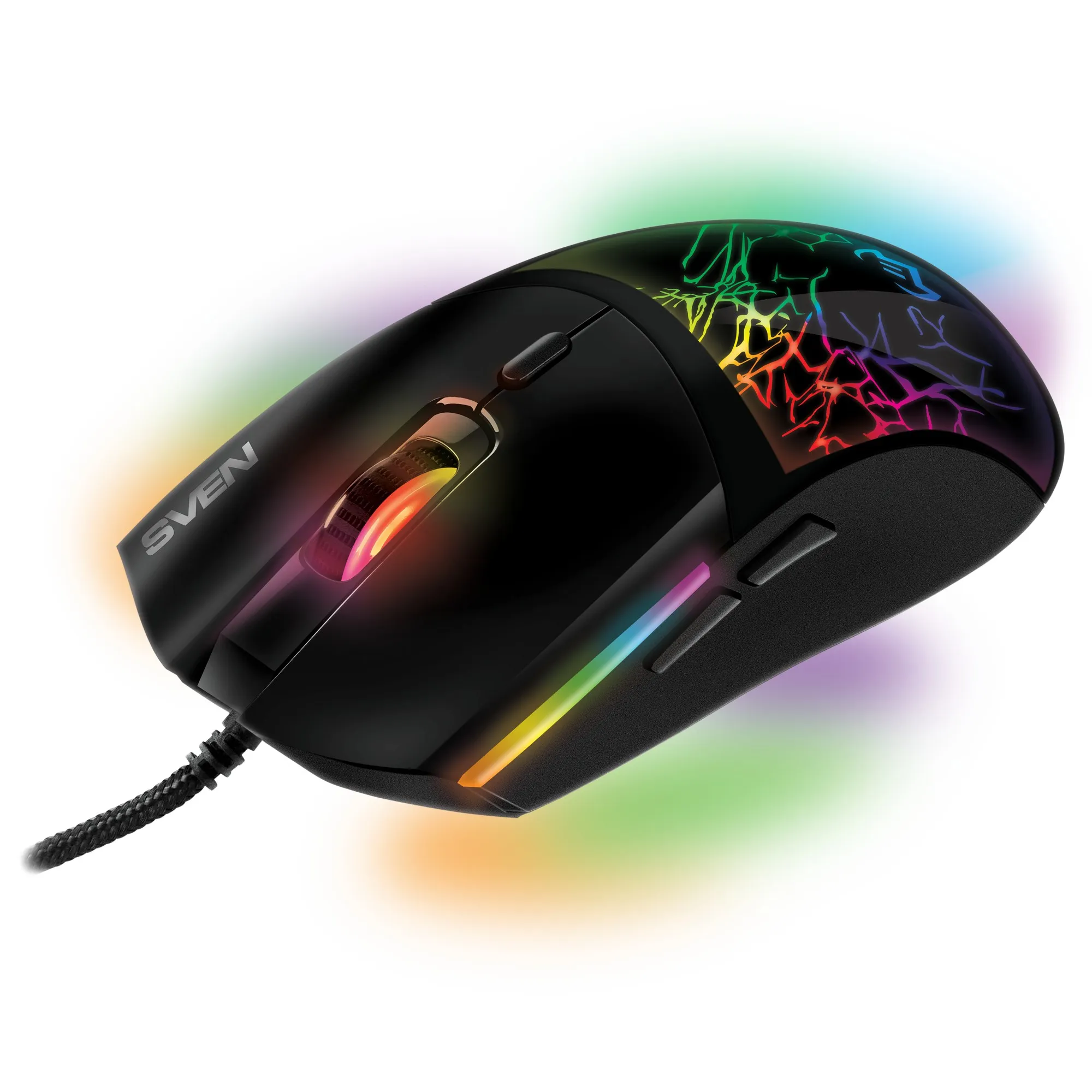 Mouse Gaming SVEN RX-G995 / Optical / USB / 16000 dpi / Black