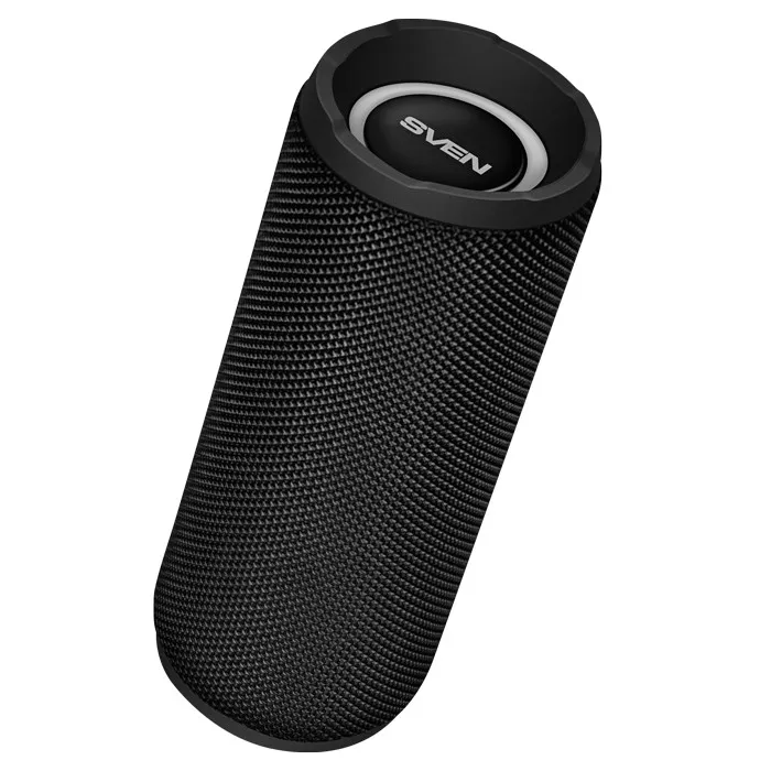 Boxa portabila SVEN PS-160, Black / 12W / Bluetooth / FM / USB / microSD / 1200mA*h