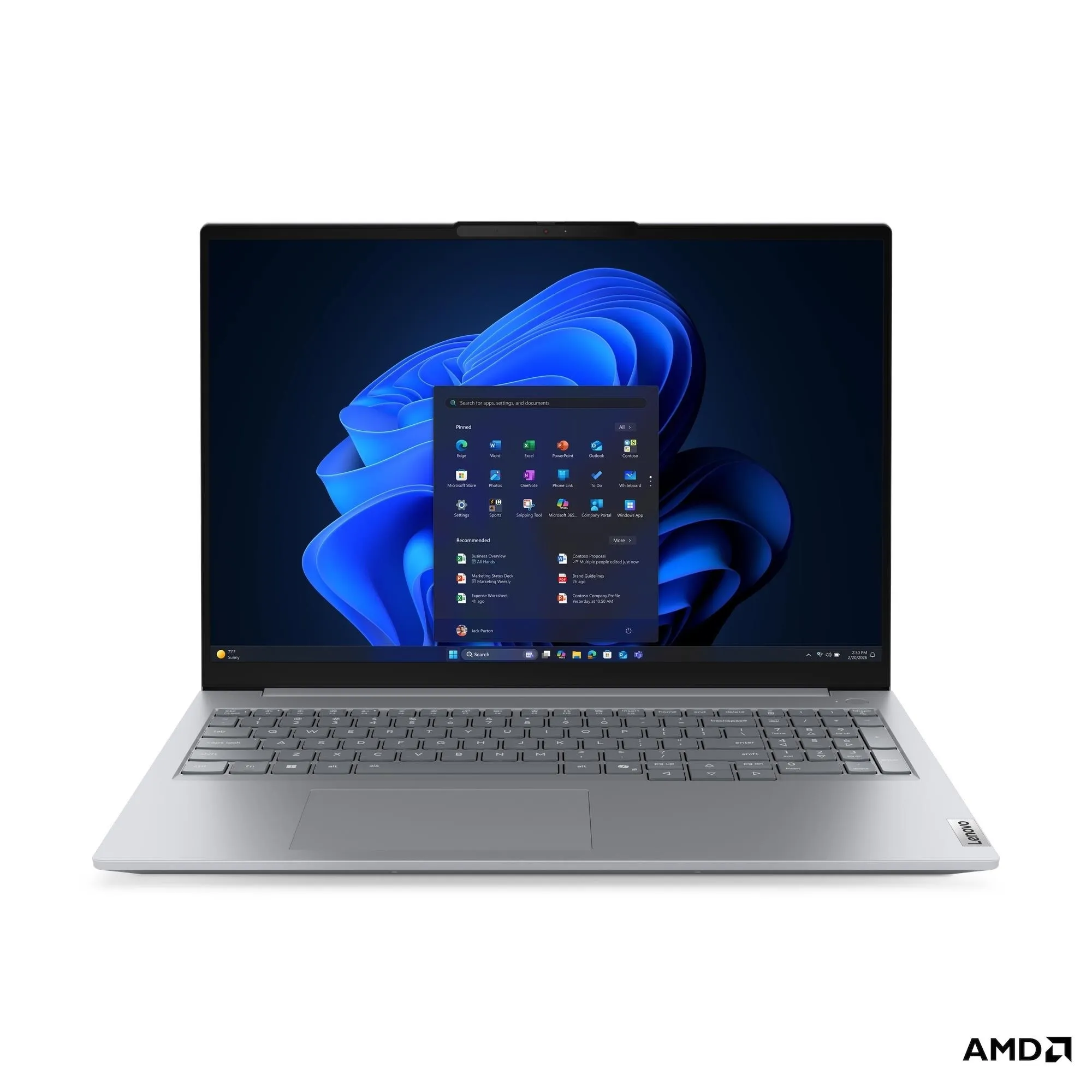Laptop 16” Lenovo ThinkBook 16 G9 AHP/ WUXGA/ AMD Ryzen 7 250/ 32GB / 512GB SSD/ Arctic Grey