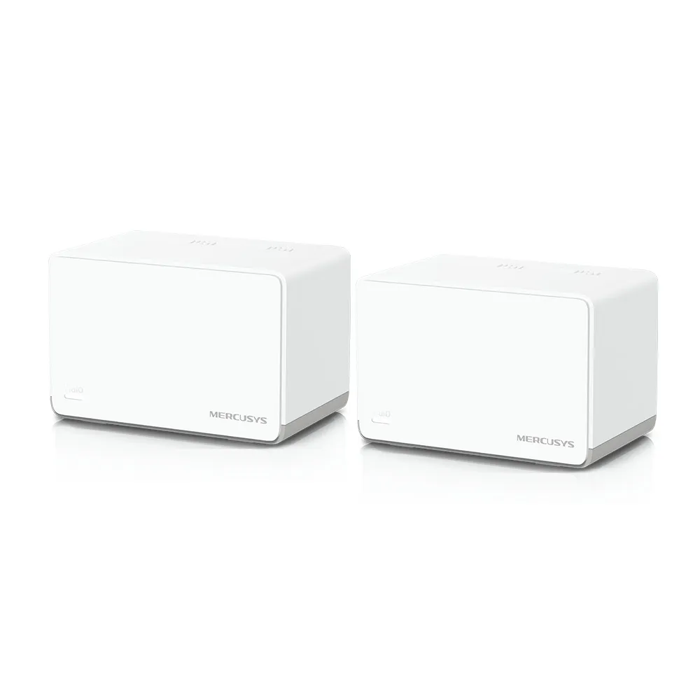 Mesh Wi-Fi System MERCUSYS Halo H70X (2-pack)  / AC1800 Dual Band / 3 x Gigabit LAN Port