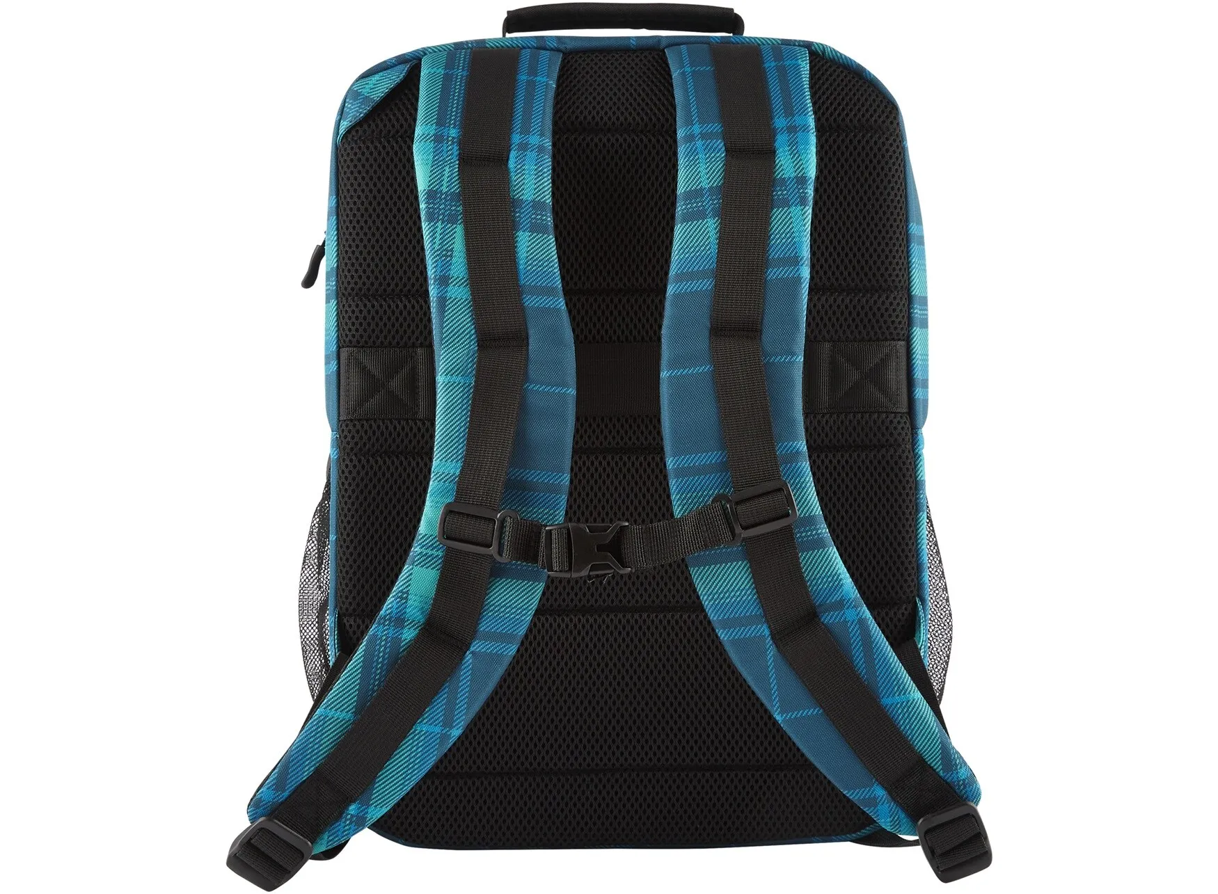 16.1” NB Backpack - HP Campus XL Tartan Plaid Backpack - Extra-Padded Floating Laptop Pocket, a Double-Coil, Lockable Zipper, Rain-repellant Material.