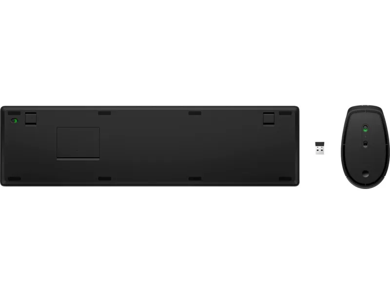 Tastatura si mouse Wireless HP 655, Black