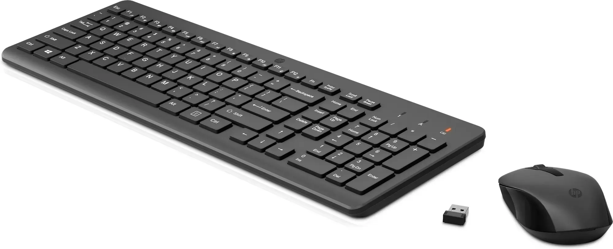 Tastatura si Mouse Wireless HP 330, Black
