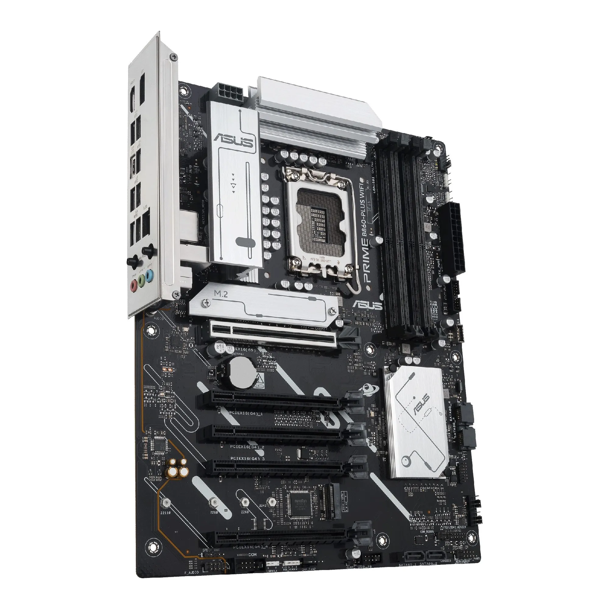 Placa de baza ASUS B860 GAMING PLUS WIFI/ 1851/ Intel B860/ DDR5 / ATX