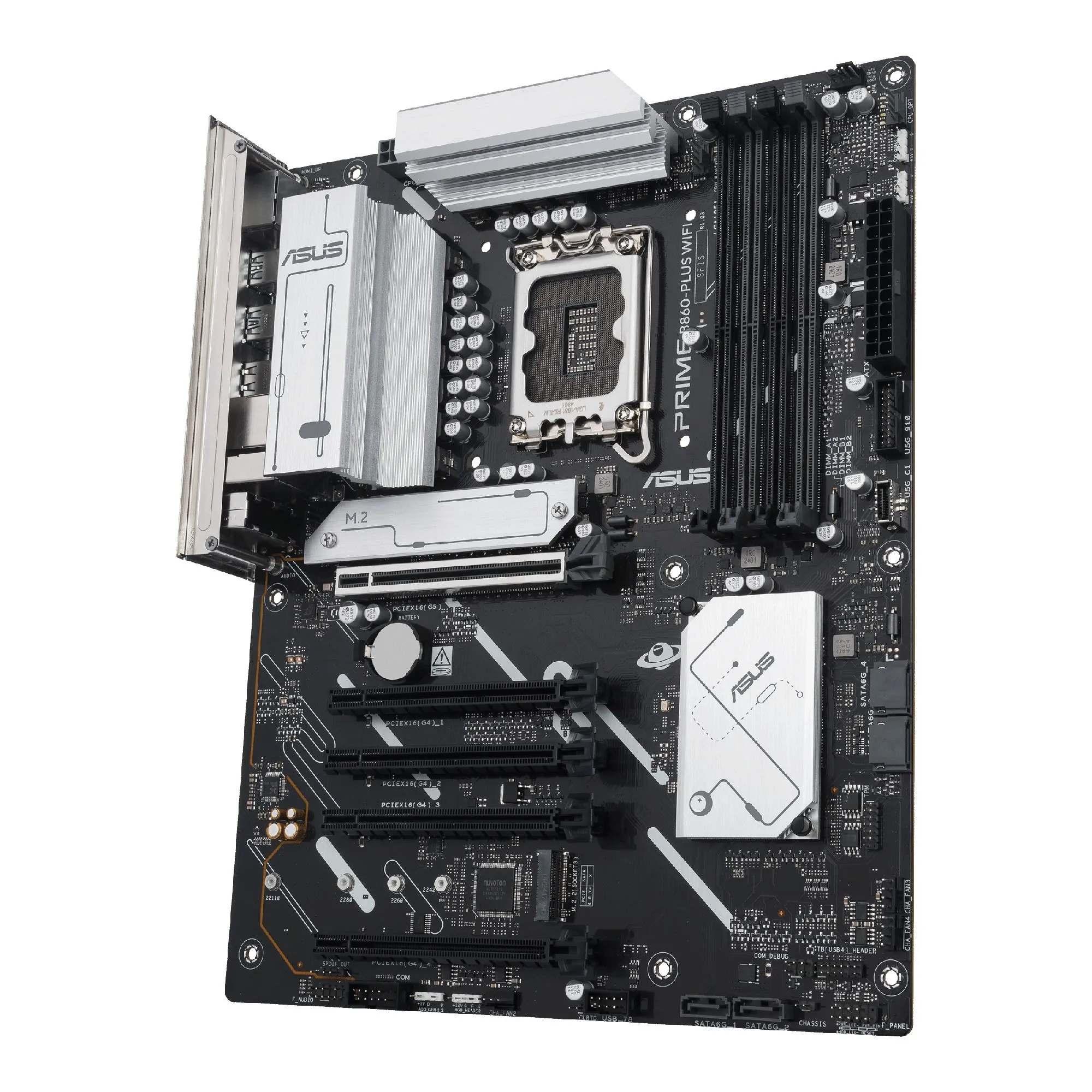 Placa de baza ASUS B860 GAMING PLUS WIFI/ 1851/ Intel B860/ DDR5 / ATX
