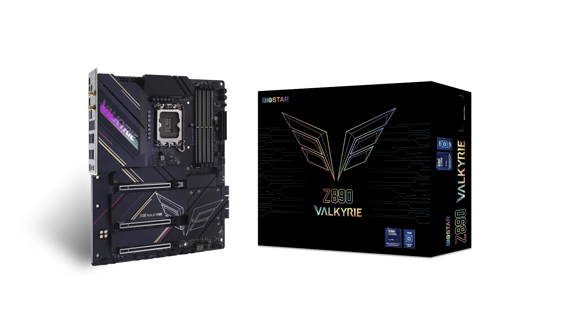 Placa de baza BIOSTAR Z890 VALKYRIE/ 1851/ Z890/ DDR5 / ATX