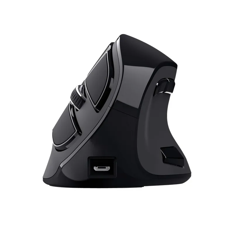 Mouse ergonomic reоncarcabil fara fir Trust VOXX / 2.4GHz/ Bluetooth/ Black