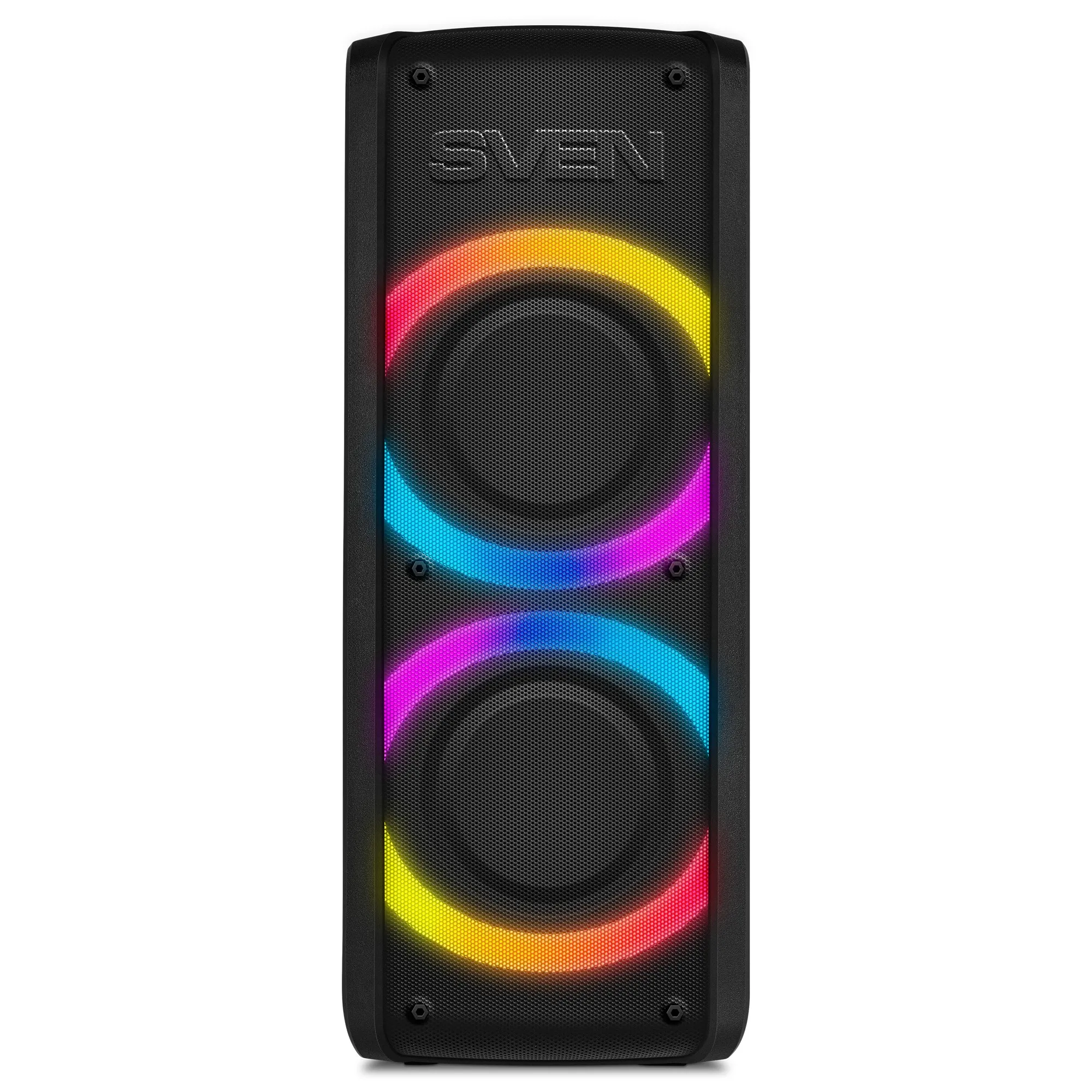 Boxa portabila SVEN PS-710 Black / 100W / Bluetooth / NFC / FM tuner / USB / microSD