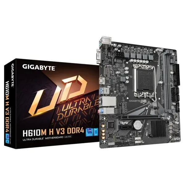 Paca de baza GIGABYTE H610M H V3 DDR4/ 1700/ H610/ DDR4/ mATX