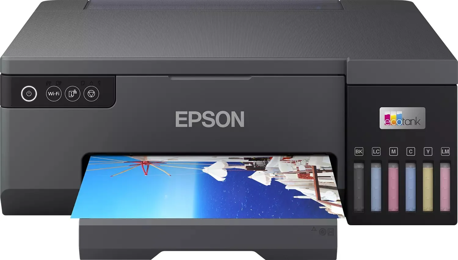 Imprimanta cu CISS Epson Eco Tank L8050 / 6-ink / A4 / Wi-Fi / CD/DVD print / Black
