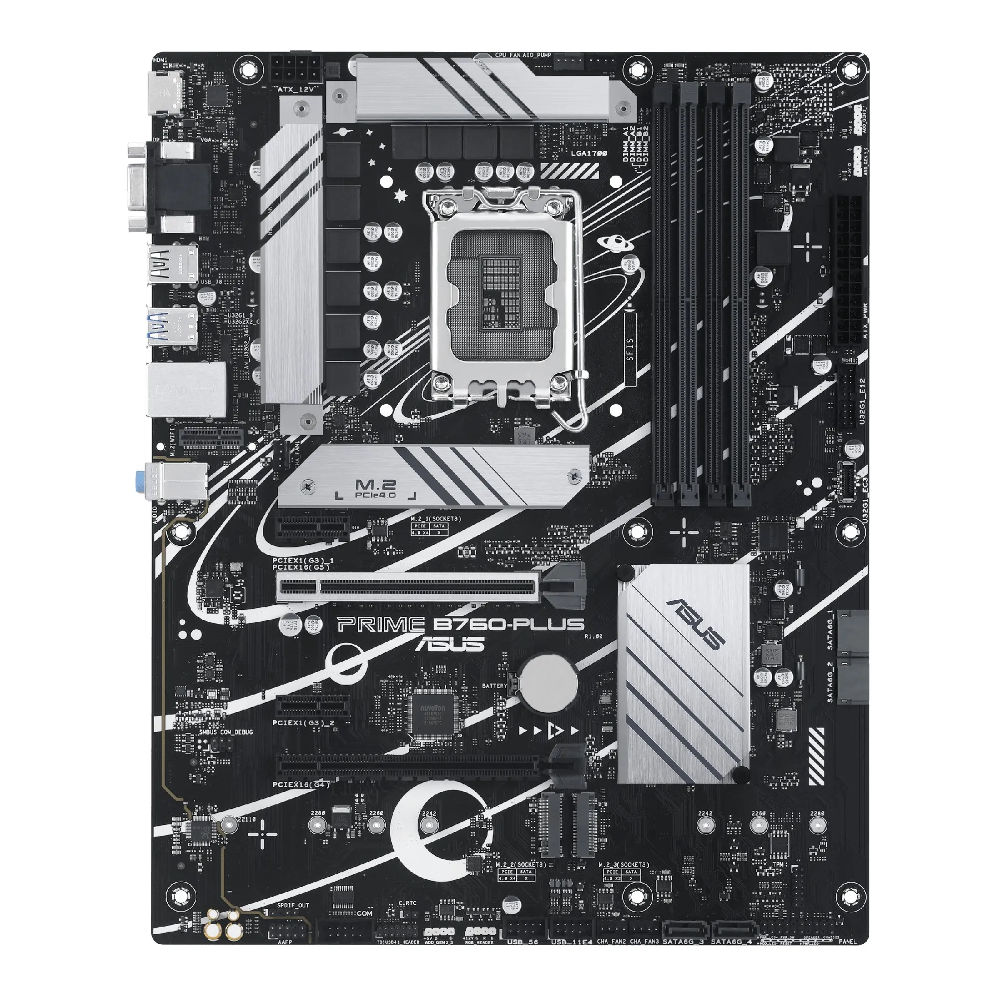 Placa de baza ASUS PRIME B760-PLUS / 1700 / B760 / DDR5 / ATX
