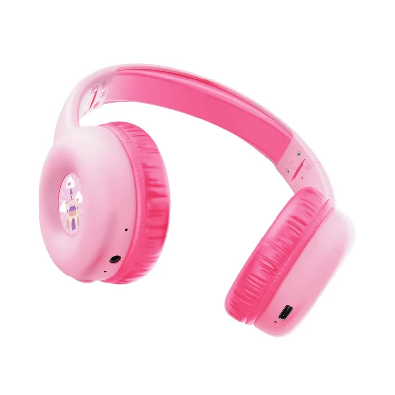 Casti Wireless pentru copii Trust NOUNA, Pink