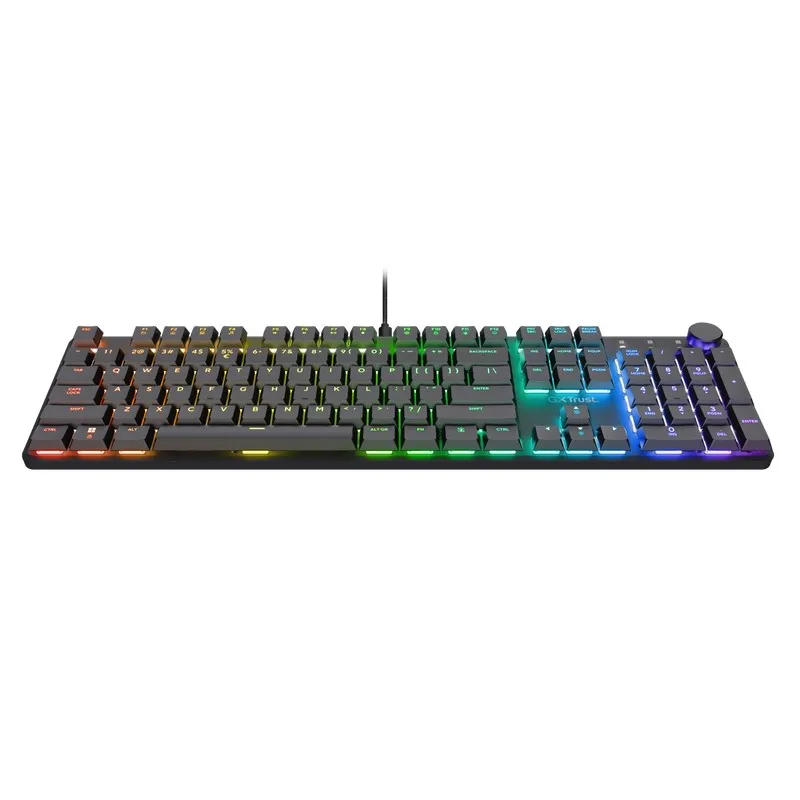 Tastatura Gaming TrustGXT 866 TORIX, USB, Black