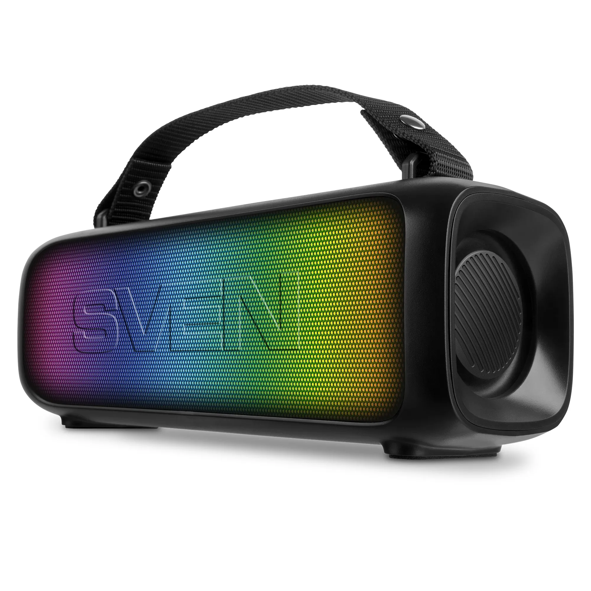 Boxa portabila SVEN PS-235, Black / 12W / Bluetooth / FM / USB / 1500mA*h