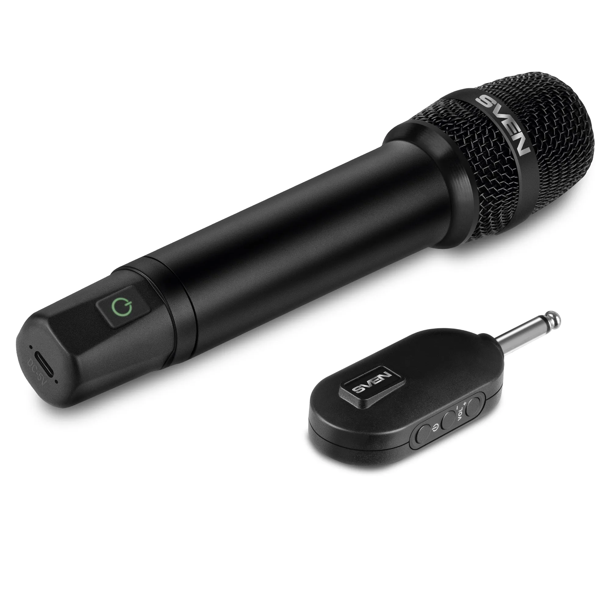Microfon penru karaoke SVEN MK-740 / Wireless / Black